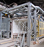 Промышленная камерная печь для обжига крупногабаритных изоляторов