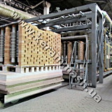 Промышленная камерная печь для обжига крупногабаритных изоляторов