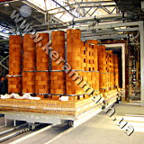 Промышленная камерная печь для обжига крупногабаритных изоляторов