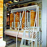 Промышленная камерная печь для обжига крупногабаритных изоляторов