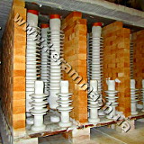 Промышленная камерная печь для обжига крупногабаритных изоляторов