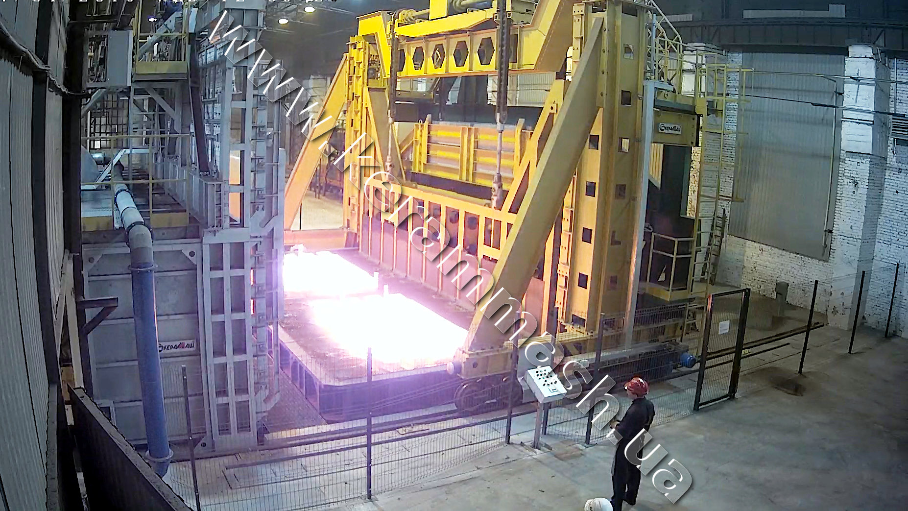 Промислова спеціалізована прохідна піч для термообробки ТермоГаз
